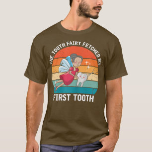 Womens Tooth Fairy holte meinen ersten Zelt, Denta T-Shirt