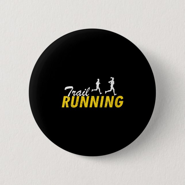 Womens Trail Lauf Bergweg Outdoor Fitness Button (Vorderseite)