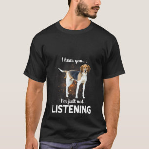 Womens Treeing Walker Coonhound Hund Ich höre Sie  T-Shirt