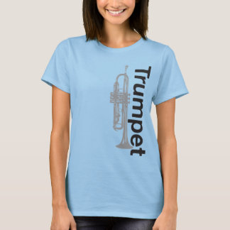 Womens Trumpet Ringer T - Shirt