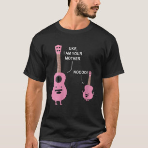 Womens Uke I Deine Mutter Ukulele Gitarre M T-Shirt