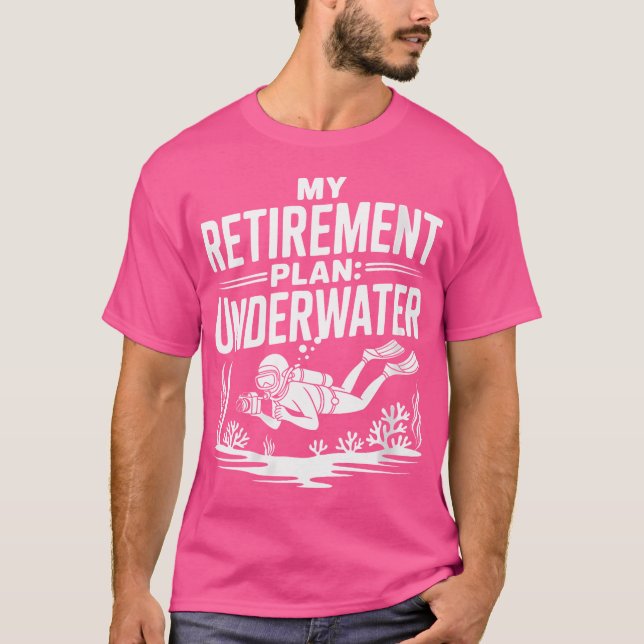 Womens Underwater Photographer Men Diver Photograp T-Shirt (Vorderseite)