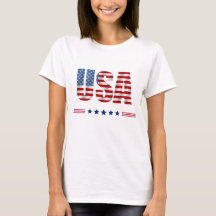 Women's USA T - Shirt