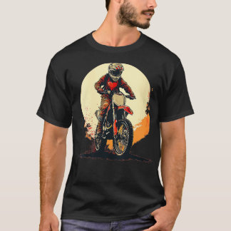 Womens Valentines Liebe Dreck Bike Kostüm für Bike T-Shirt