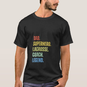 Womens Vater Superheran Lacrosse Coach Legend Funn T-Shirt