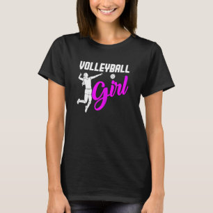 Womens Volleyball Girl Setter Team Ball Spion T-Shirt