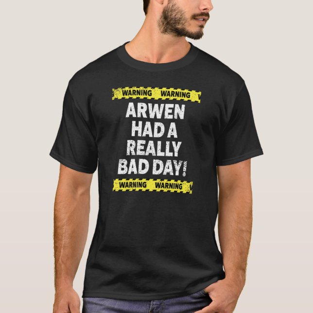 Womens warnte Arwen wegen einer wirklich schlechte T-Shirt (Vorderseite)