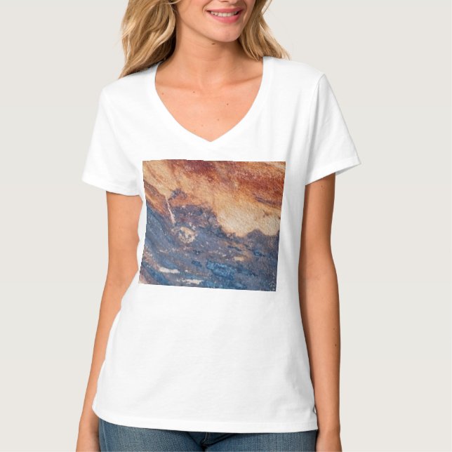 Women's Wear Tee Shirt V-neck  (Vorderseite)