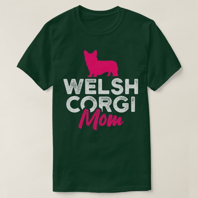 Womens Welsh Corgi Mama1682 T-Shirt (Design vorne)