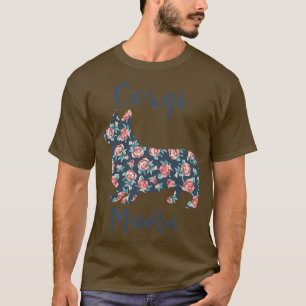 Womens Welsh Corgi Mama Geschenke für Liebhaber T-Shirt