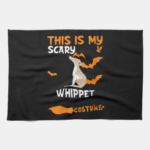 Womens Whippet Kostüm Halloween Lazy Scary Dog Geschirrtuch
