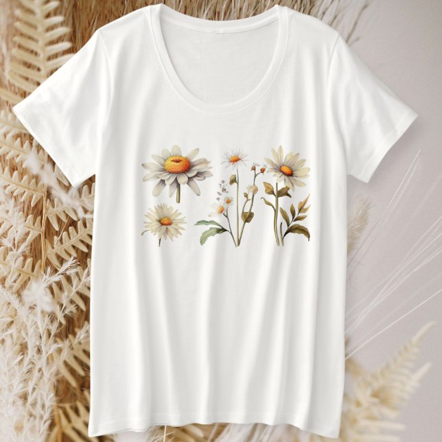 Women's Wildflowers Graphic T-Shirt / Floral (Von Creator hochgeladen)
