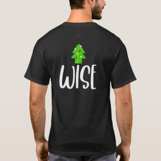 Womens Wise Man Xmas Ugly Sweater Matching Christi T-Shirt