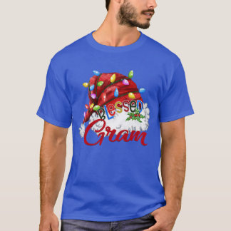 Womens Womens Seligen Gram Weihnachtsmannmütze Chr T-Shirt