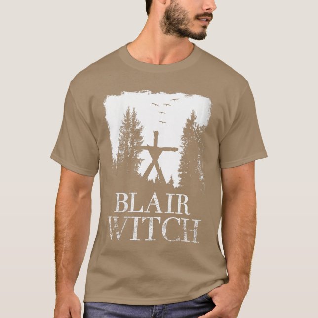 Womenshe Blair Witch Project Simplifiedrees Poster T-Shirt (Vorderseite)