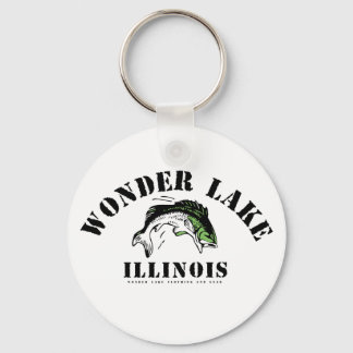 Wonder Bass Men's 2.25" Basic Button Schlüsselanhä Schlüsselanhänger