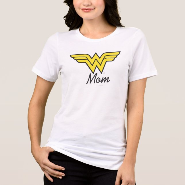 Wonder Mama Classic Tri-Blend Shirt (Vorderseite)