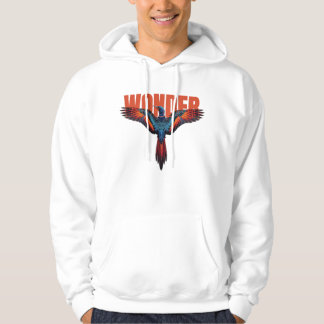 WONDER Paradise Bird - Exotische Vogelkunst Hoodie