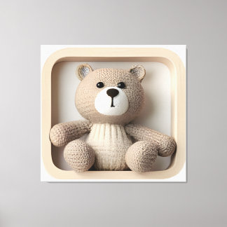 Wonder Wall Art Timeless Teddy Leinwanddruck