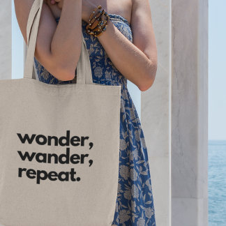 Wonder Wander wiederholt Abenteuer-Entdeckungsreis Tragetasche