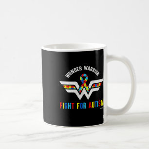 Wonder Warrior Kampf für Autismus Bewusstsein Kaffeetasse
