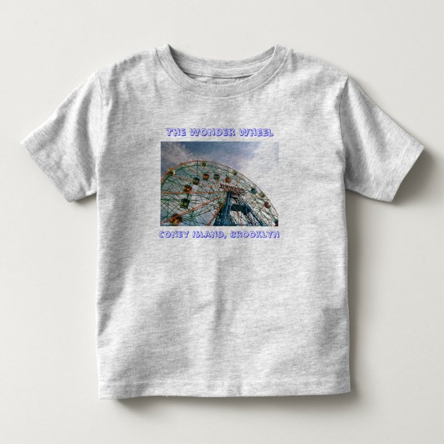 Wonder Wheel Toddler's T-shirt (Devant)