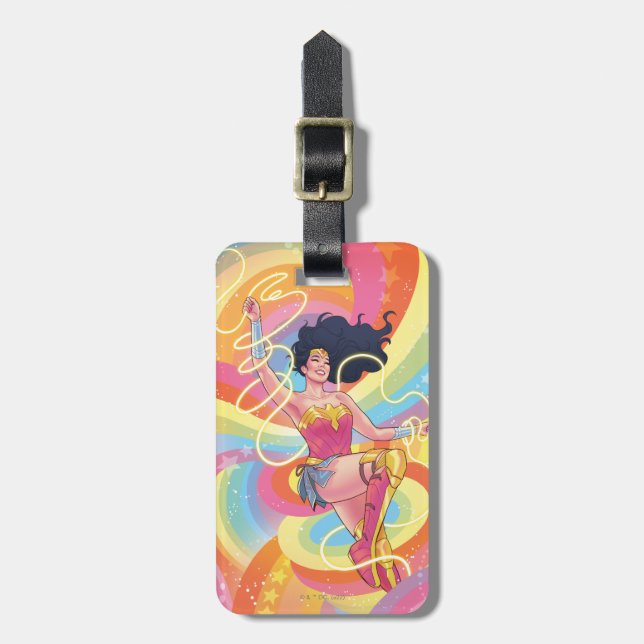 Wonder Woman #773 DC Pride Comic Cover Gepäckanhänger (Vorderseite vertikal)