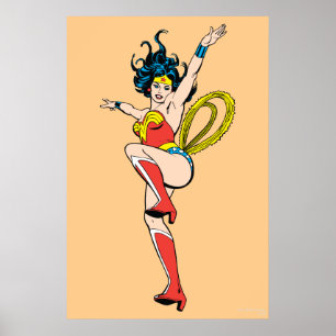 Wonder Woman Arms aufgezogen Poster