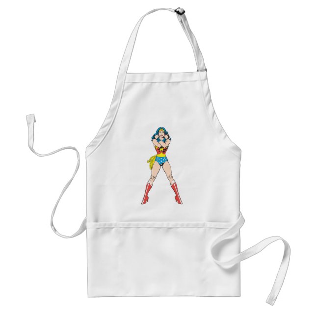 Wonder Woman Arms Crossed Schürze (Vorne)