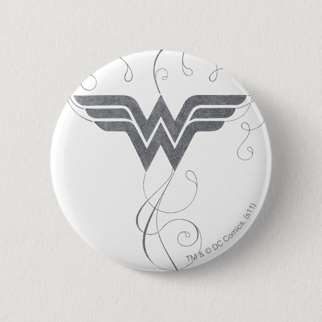 Wonder Woman | Beauty Bliss Logo Button (Vorderseite)
