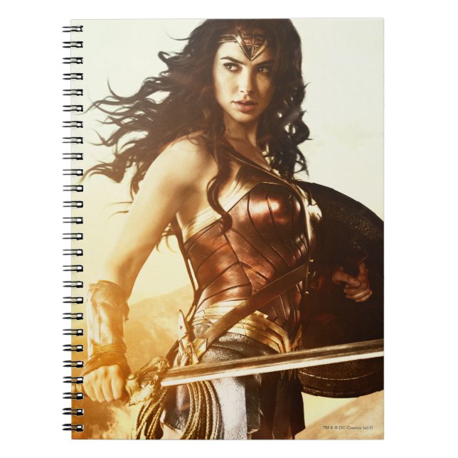 Wonder Woman bei Sunset Notizblock (Vorderseite)