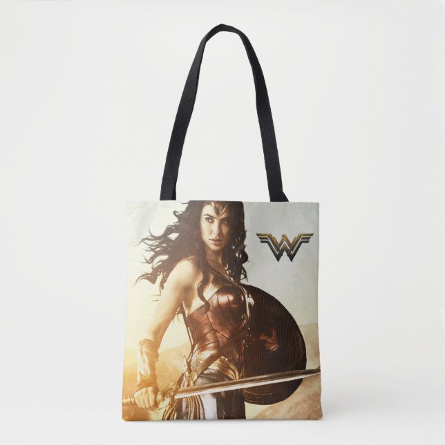 Wonder Woman bei Sunset Tasche (Vorderseite)