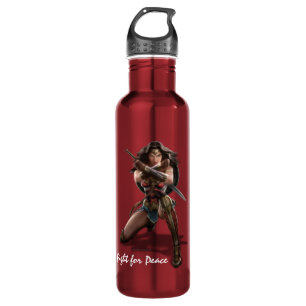 Wonder Woman Blockierung mit Armbändern Trinkflasche