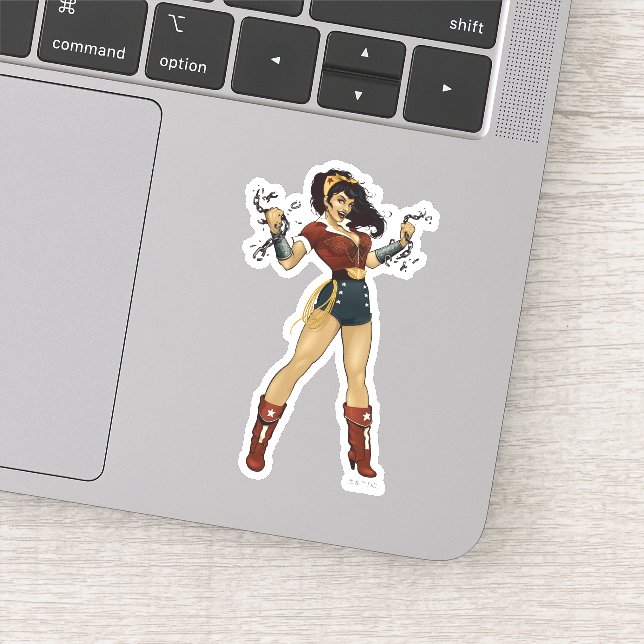 Wonder Woman Bombshell Aufkleber (Detail)