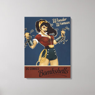 Wonder Woman Bombshell Leinwanddruck