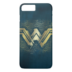 Wonder Woman Brushed Gold Symbol Case-Mate iPhone Hülle