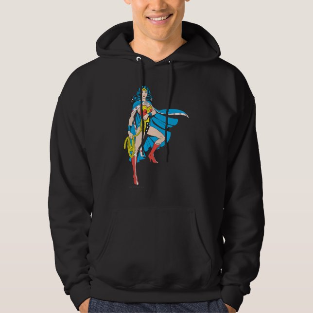 Wonder Woman Cape Hoodie (Vorderseite)