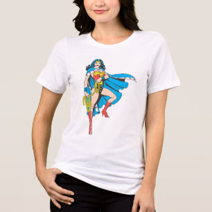 Wonder Woman Cape Tri-Blend Shirt