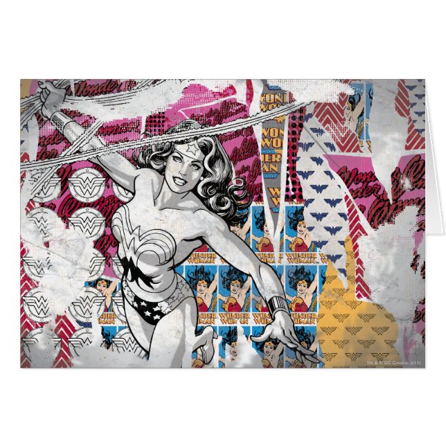 Wonder Woman Collage 5 (Vorderseite (Horizontal))