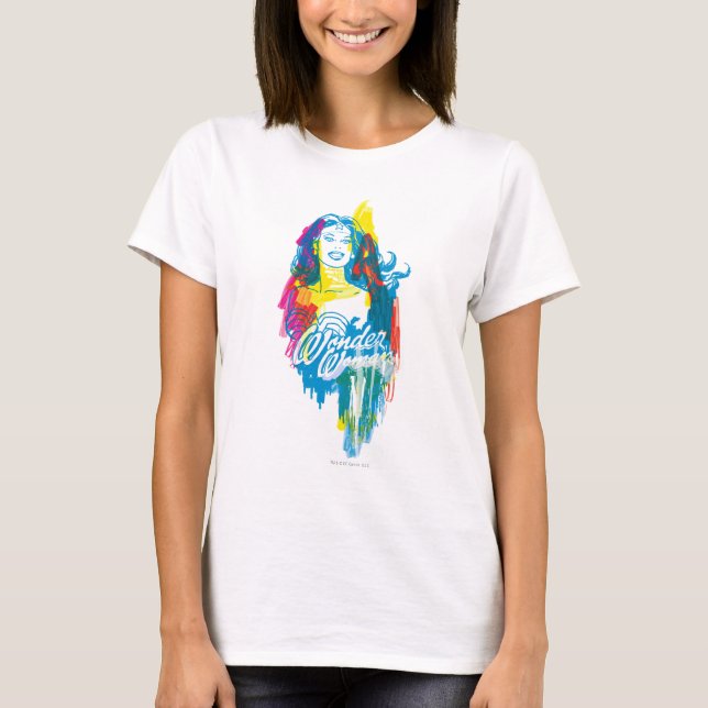 Wonder Woman Colorful 1 T-Shirt (Vorderseite)