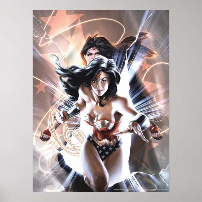 Wonder Woman Comic Cover #609 Variant Poster (Vorne)