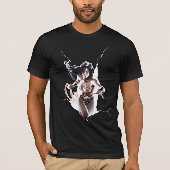 Wonder Woman Comic Cover #609 Variant T-Shirt (Vorderseite)