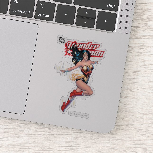 Wonder Woman Comic Cover Aufkleber (Detail)