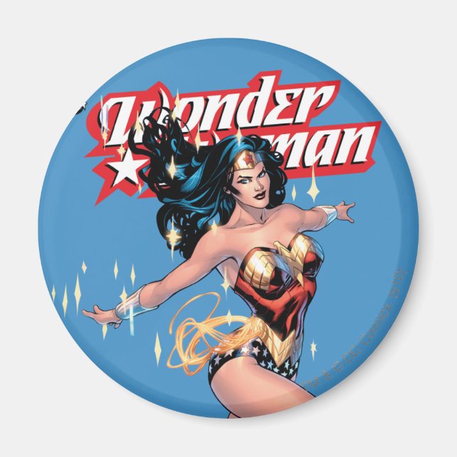 Wonder Woman Comic Cover Magnet (Vorne)