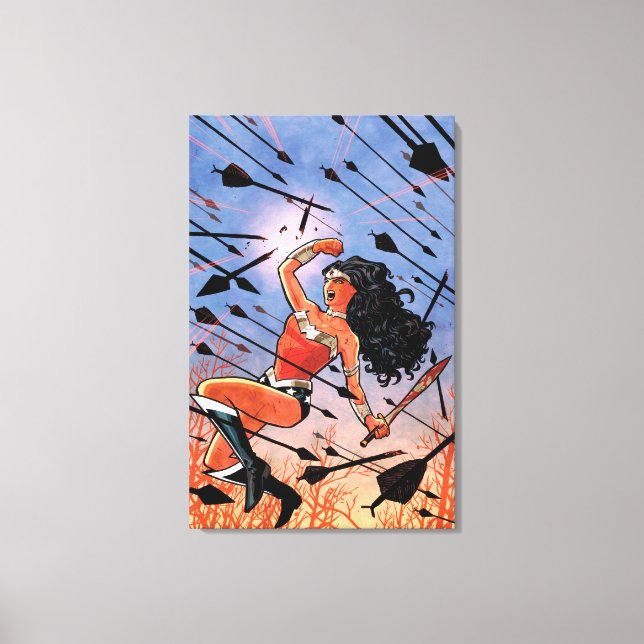 Wonder Woman Cover #1 Leinwanddruck (Vorderseite)