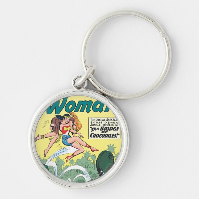 Wonder Woman Crocodiles Schlüsselanhänger (Vorne)