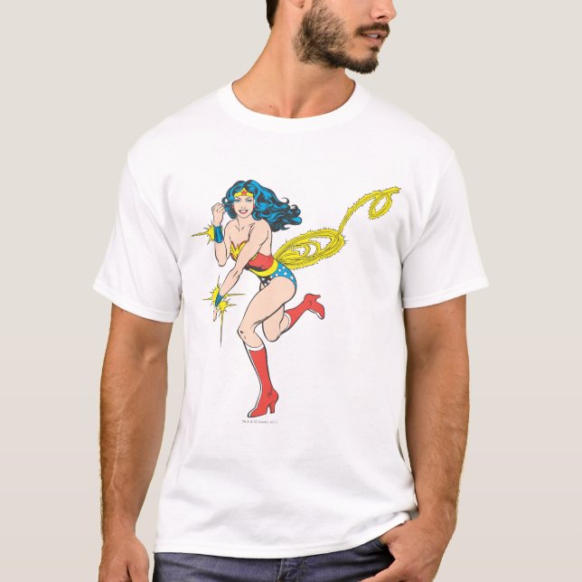 Wonder Woman Cuffs T-Shirt (Vorderseite)