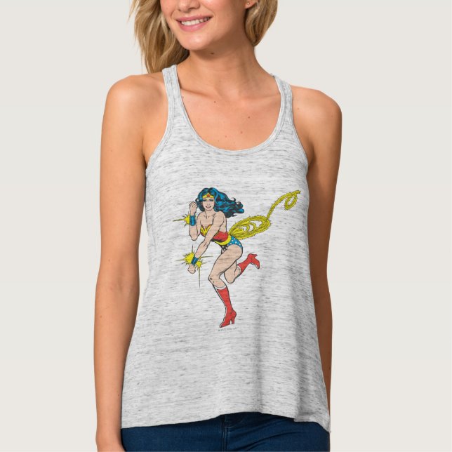Wonder Woman Cuffs Tank Top (Vorderseite)