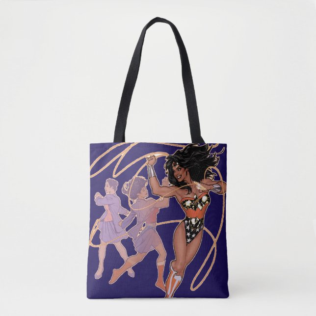 Wonder Woman Diana Prince Transformation Tasche (Vorderseite)