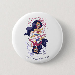 Wonder Woman entmasch Ihre Power Button